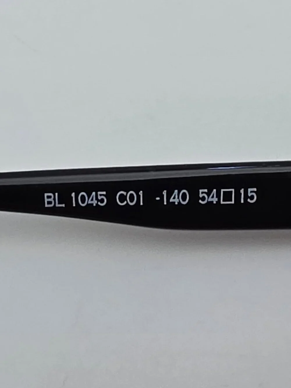 Balmain Paris BL1045 Black Cat Eye Eyeglasses Frame w/Flexhinge and Case France